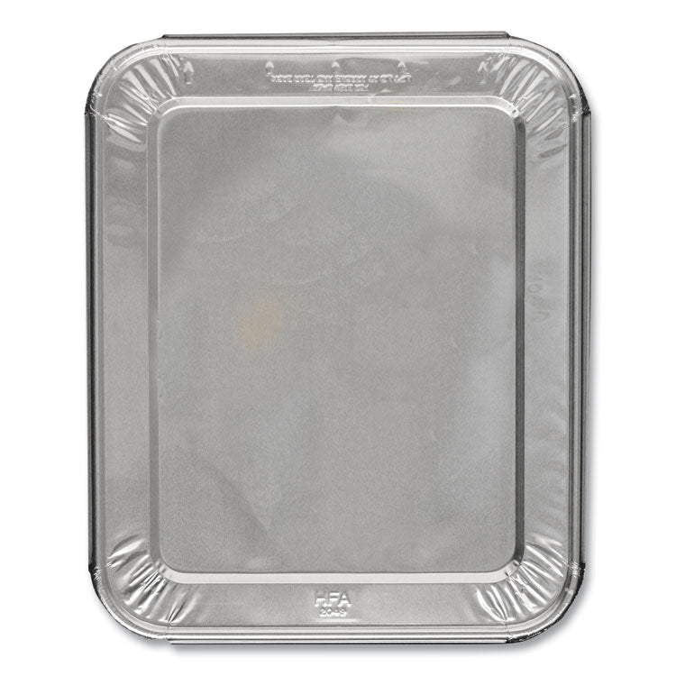 Half Steam Table Pan Lids, Full Curl, 11.16 x 0.62 x 12.75, 100/Carton 1