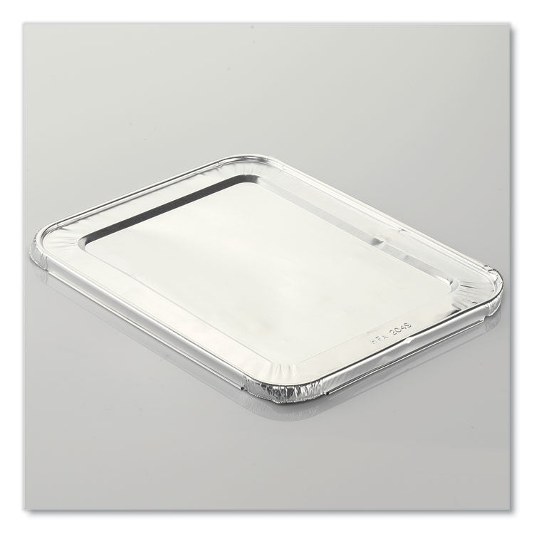 Half Steam Table Pan Lids, Full Curl, 11.16 x 0.62 x 12.75, 100/Carton 4