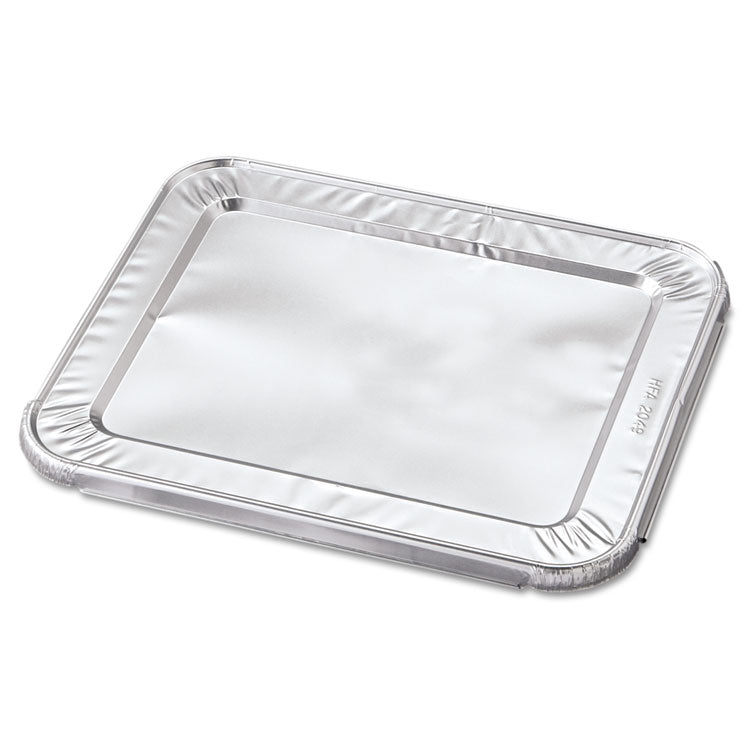 Steam Pan Foil Lids, Fits Half-Size Pan, 30 Gauge Foil, 12.27 x 10.44, 100/Carton 1