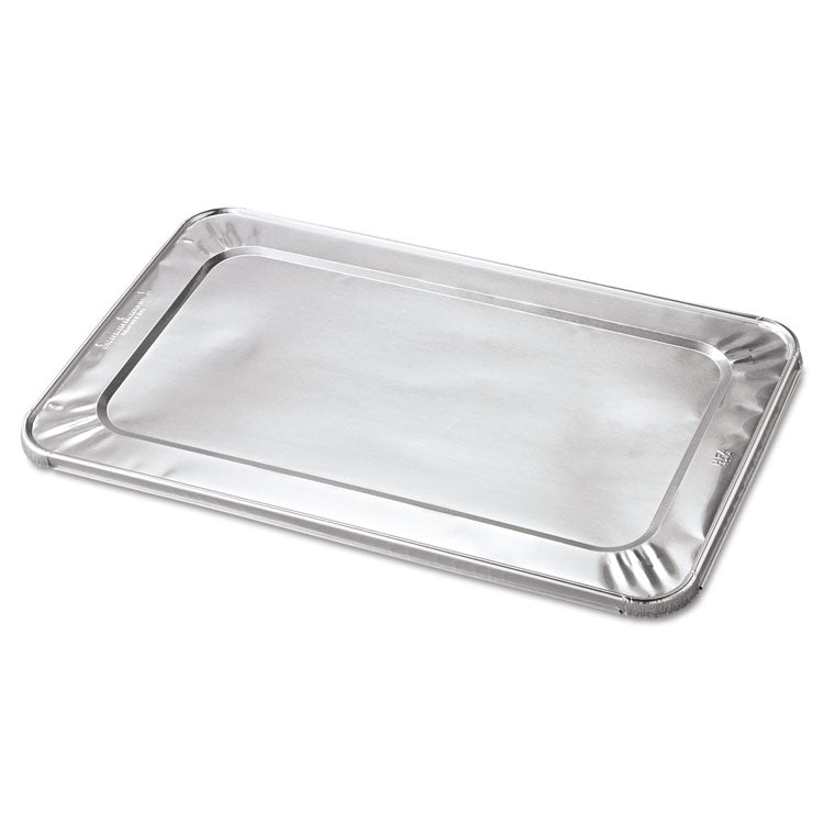 Steam Pan Foil Lids, Fits Full-Size Pan, 45 Gauge Foil, 12 x 20.81, 50/Carton 1