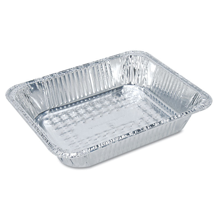 Aluminum Steam Table Pans, Half-Size Shallow, 1.69" Deep, 10.38 x 12.75, 100/Carton 2