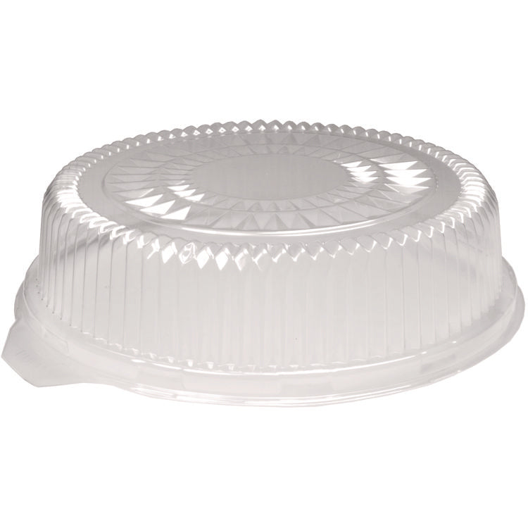 Plastic Dome Lids, Embossed, Fits 4012/4013, 12" Diameter, 25/Carton 1