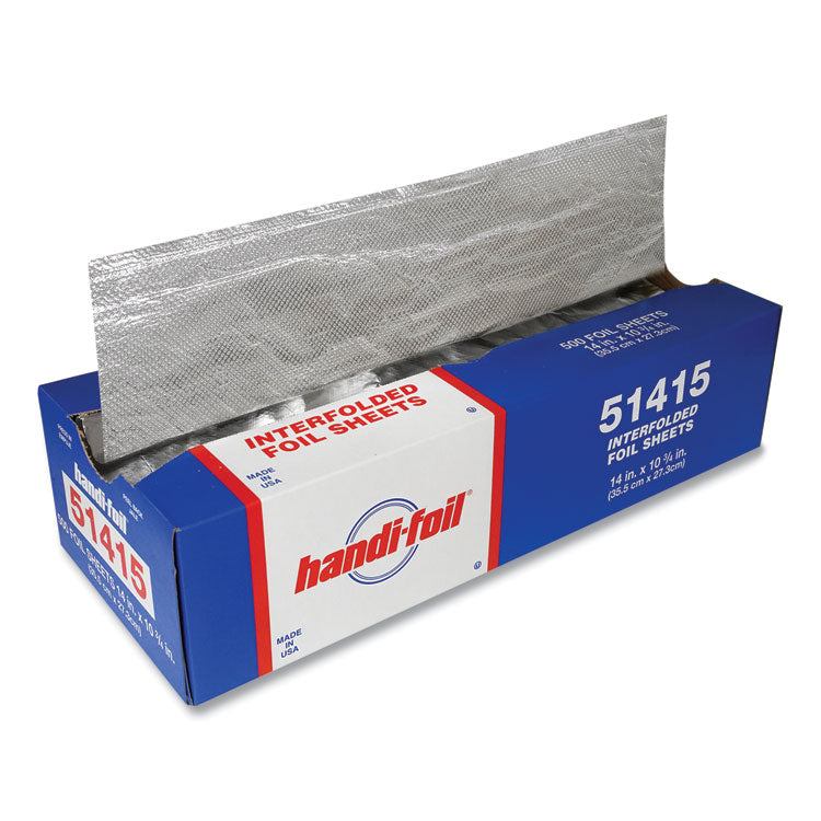 Interfolded Foil Sheets, 14 x 10.75, 6/Carton 1