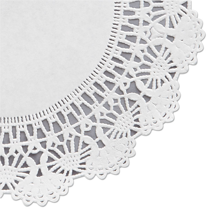 Cambridge Lace Doilies, Round, 8", White, 1,000/carton 2