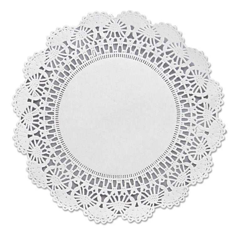 Cambridge Lace Doilies, Round, 8", White, 1,000/carton 1