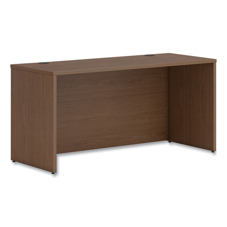 Mod Credenza Shell, 60w X 24d X 29h, Sepia Walnut 1