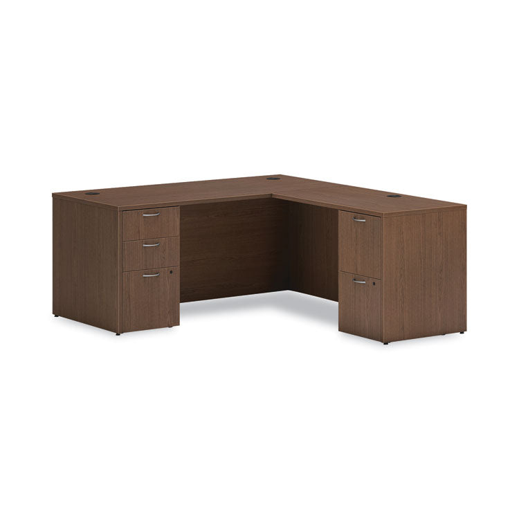 Mod Return Shell, Reversible (Left or Right), 42w x 24d x 29h, Sepia Walnut 2