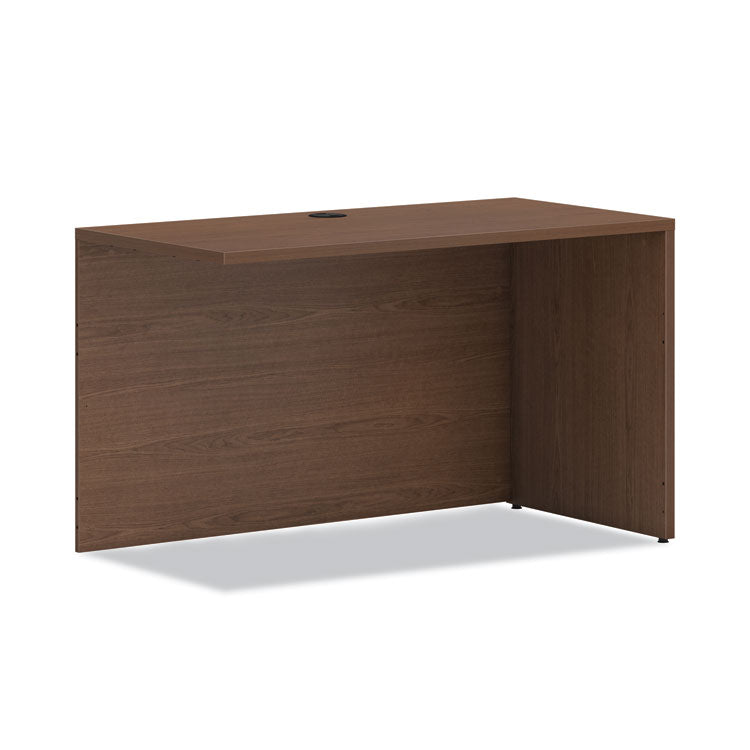 Mod Return Shell, Reversible (Left or Right), 48w x 24d x 29h, Sepia Walnut 1