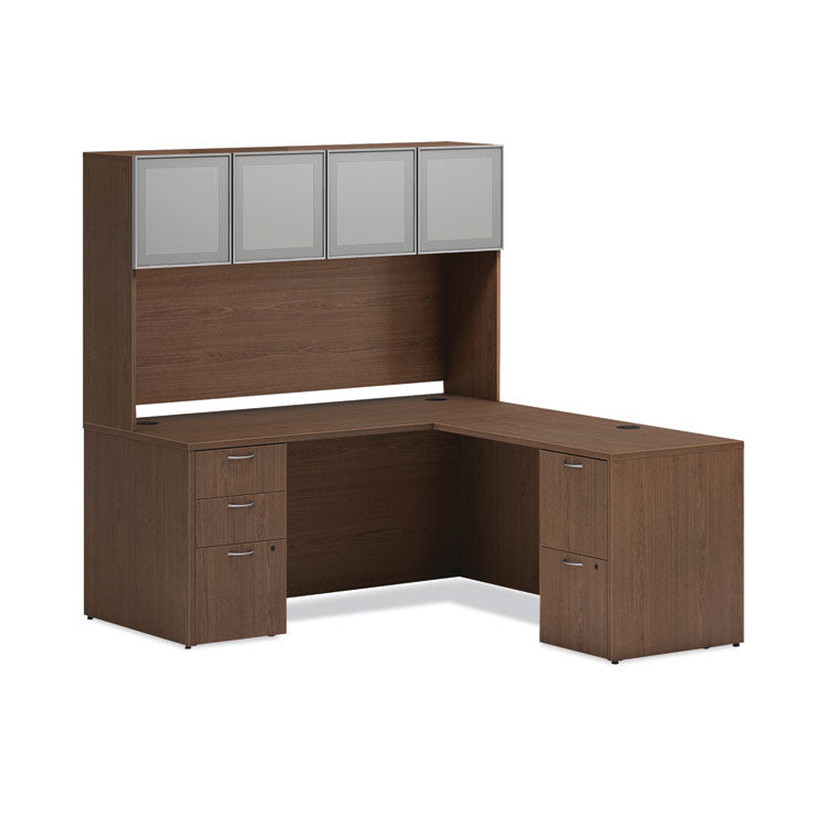 Mod Return Shell, Reversible (Left or Right), 48w x 24d x 29h, Sepia Walnut 2