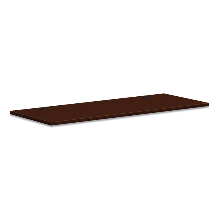 Mod Worksurface, Rectangular, 60w x 24d, Traditional Mahogany 1