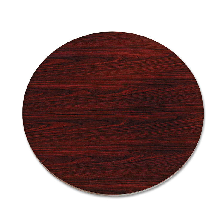 10500 Series Round Table Top, 42" Diameter, Mahogany 1