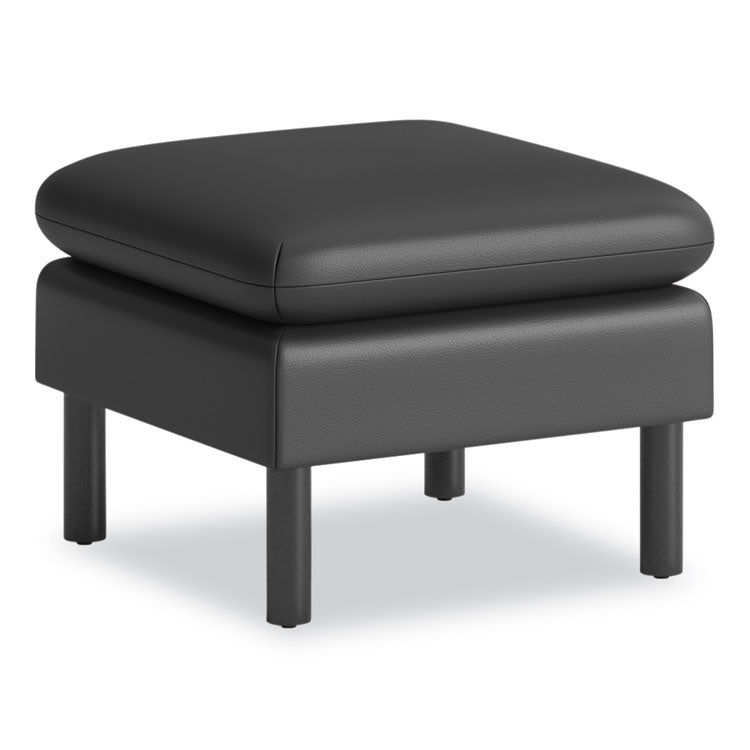 Parkwyn Series Ottoman, 23" x 23" x 17.5", Black 1