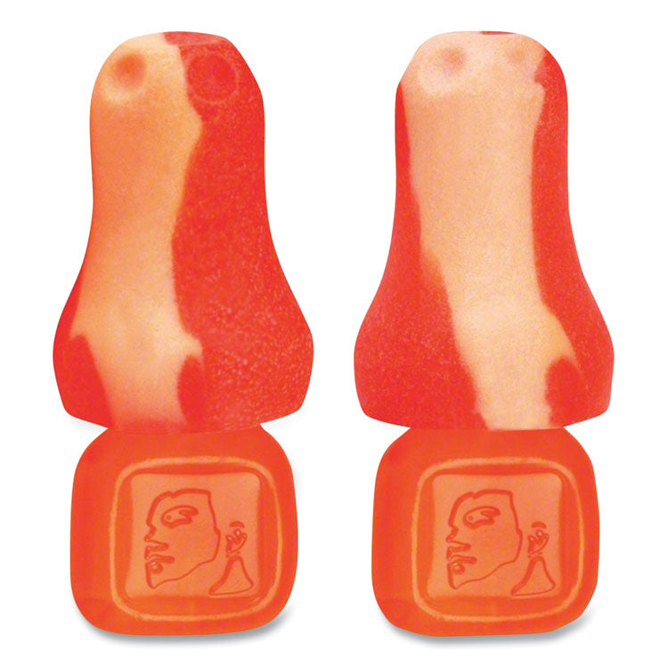 TrustFit Plus Reusable Bell Shaped Uncorded Foam Earplugs, Uncorded, One Size Fits Most, 31 dB NRR, Orange, 1,000/Carton 1