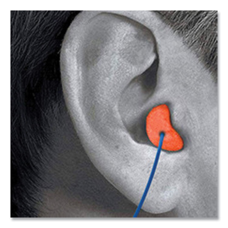 X-TREME Corded Disposable Earplugs, Corded, One Size Fits Most, 32 dB, Orange, 1,000/Carton 2