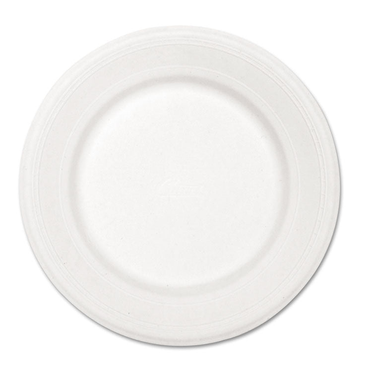 Paper Dinnerware, Plate, 10.5" Dia, White, 500/carton 1