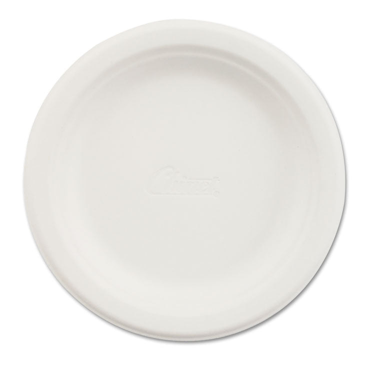 Paper Dinnerware, Plate, 6" Dia, White, 1,000/carton 1