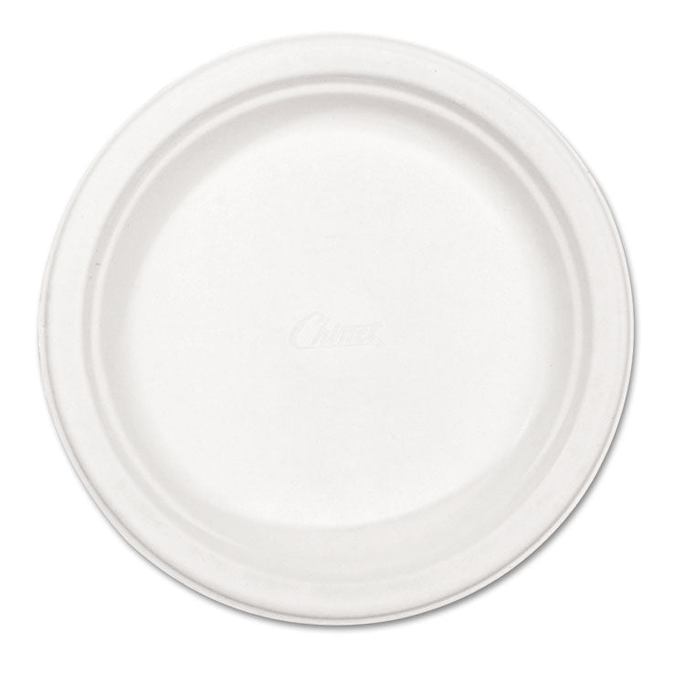 Paper Dinnerware, Plate, 8.75" Dia, White, 500/carton 1