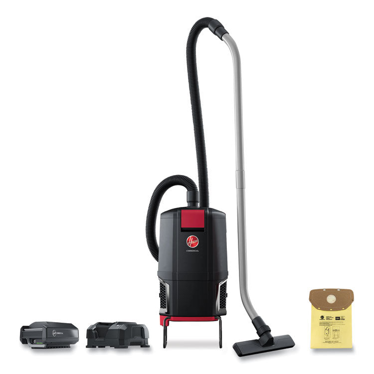 HVRPWR 40V Cordless Backpack Vacuum, 6 qt, Black 1