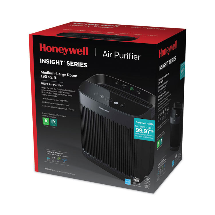 InSight HEPA Air Purifier HPA5100B, 190 sq ft Room Capacity, Black 2