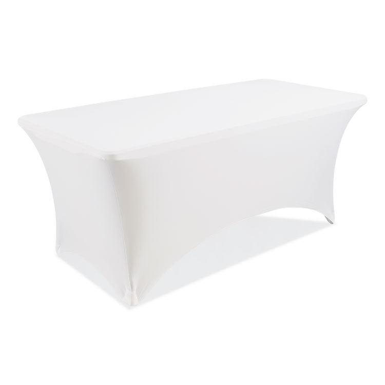 iGear Fabric Table Cover, Polyester, 30 x 72, White 2