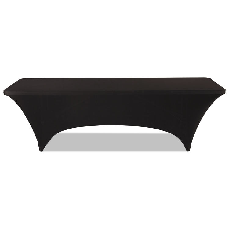 Igear Fabric Table Cover, Polyester/spandex, 30" X 96", Black 1