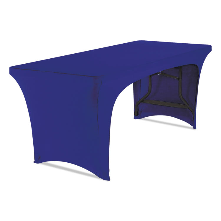 Igear Fabric Table Cover, Open Design, Polyester/spandex, 30" X 72", Blue 1