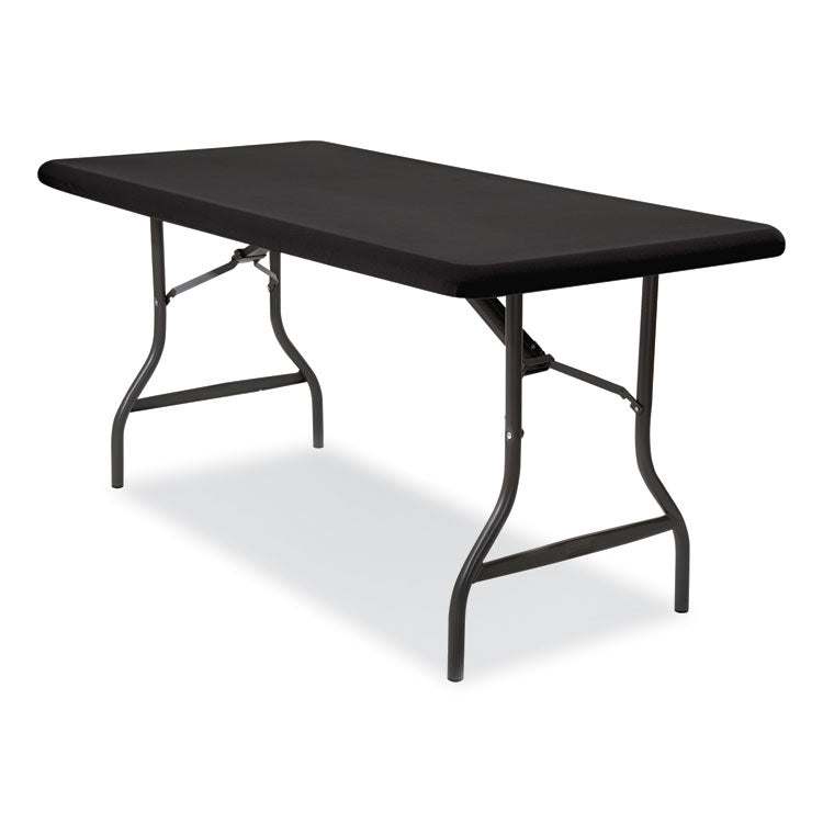 iGear Fabric Table Top Cap Cover, Polyester, 30 x 96, Black 2