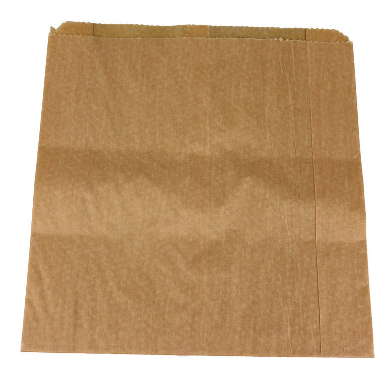 Waxed Sanitary Napkin Disposal Liners, 9.25 X 0.3 X 10.45, Brown, 250/carton 1