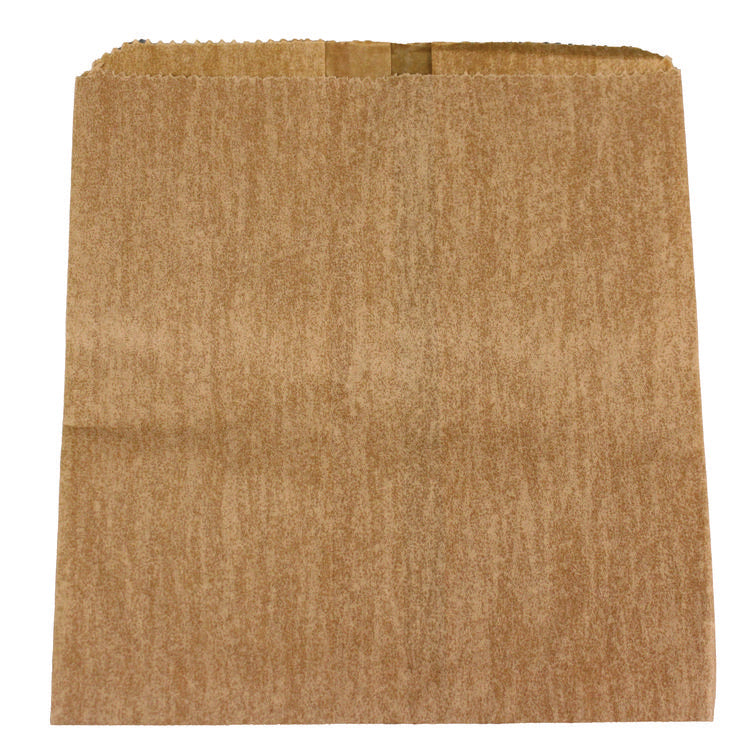 Waxed Sanitary Napkin Disposal Liners, 8.1 X 06. X 9.05, Brown, 500/carton 1