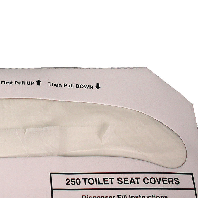 Rest Assured Seat Covers, 14.25 X 16.85, White, 250/pack, 20 Packs/carton 3