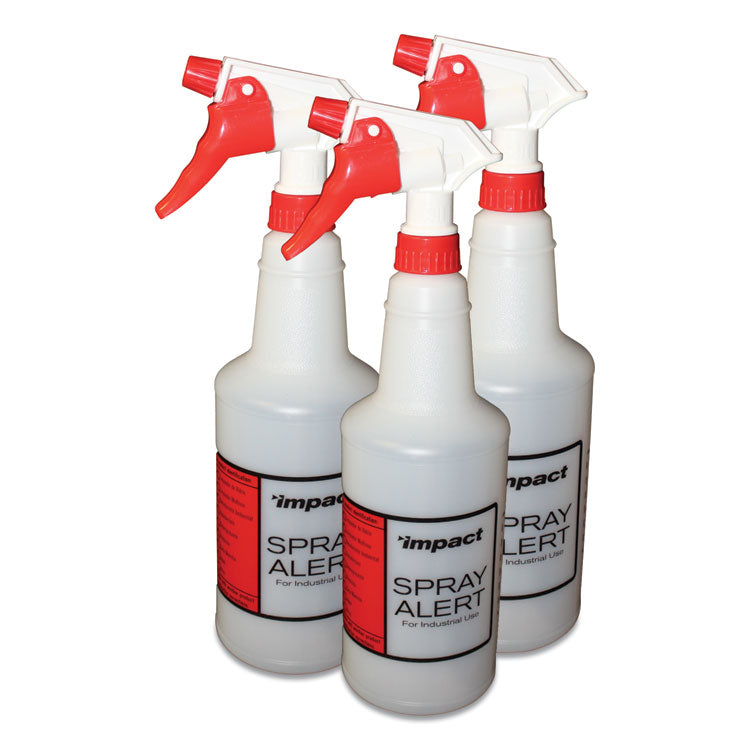 Spray Alert System, 32 Oz, Natural With White/white Sprayer, 24/carton 1