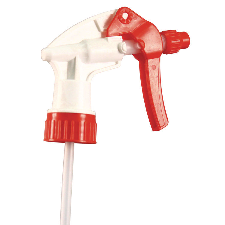 General Purpose Trigger Sprayer, 9.88" Tube, Fits 32 Oz Bottles, Red/white, 24/carton 2