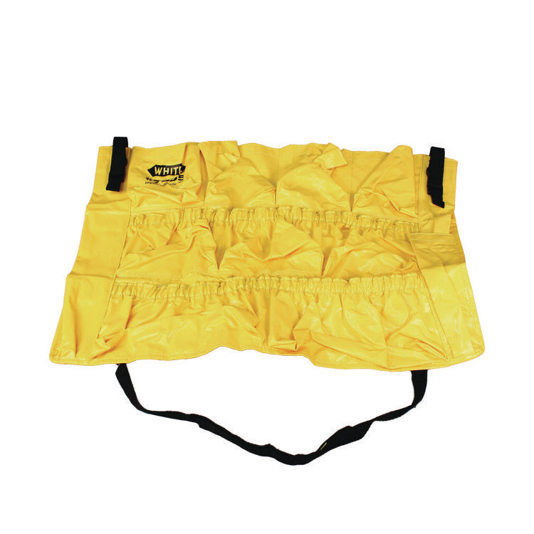 Gator Caddy Vinyl Yellow Bag, Nine Compartments, 20 x 20.5, Yellow 2