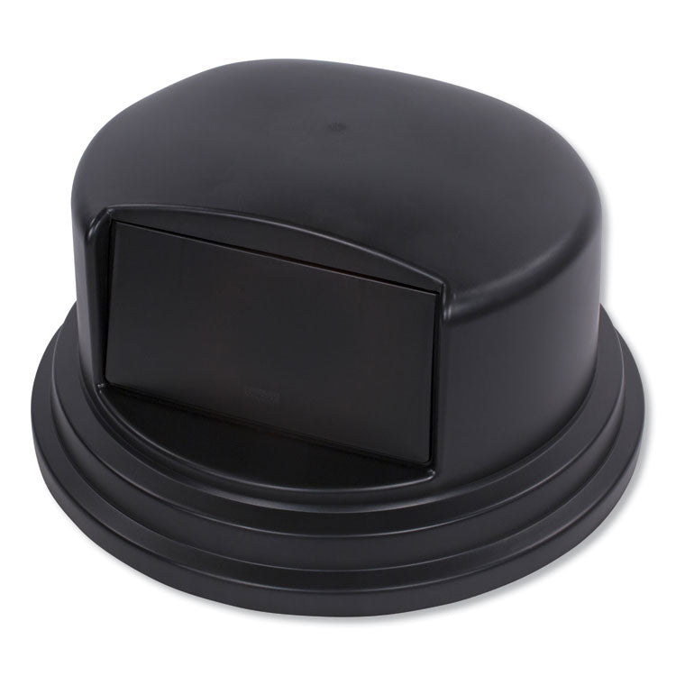 Domed Gator Lids, For 44 Gal, Domed Lid, 27" Diameter, Black 2