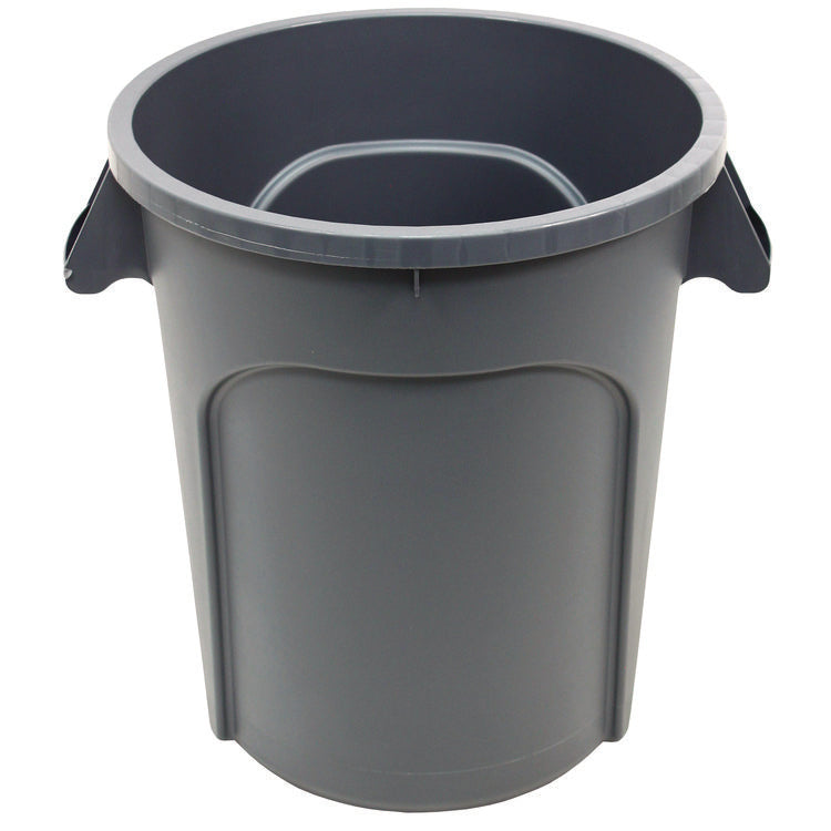 Value-Plus Containers, 20 gal, Low-Density Polyethylene, Gray 1