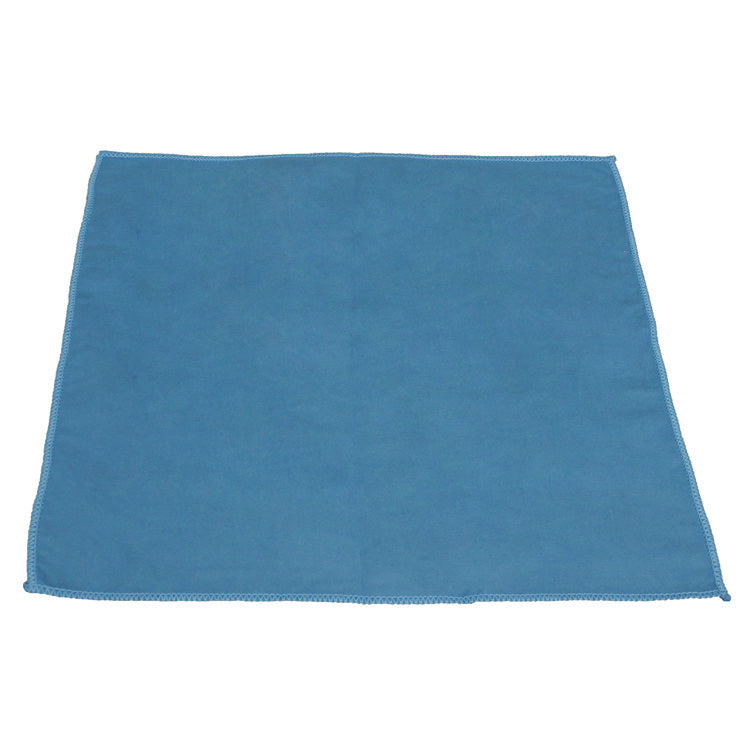 Lightweight Microfiber Cloths, 16 X 16, Blue, 12/pack, 18 Packs/carton 1