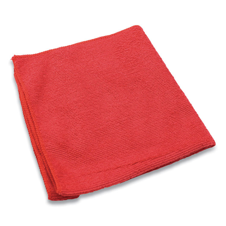 Lightweight Microfiber Cloths, 16 X 16, Red, 240/carton 1