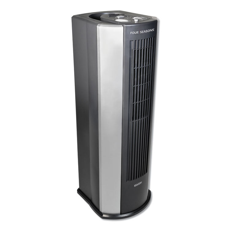 Four Seasons 4-in-1 Air Purifier/Heater/Fan/Humidifier, 1,500 W, 9 x 11 x 26, Black/Silver 2