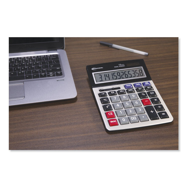 15975 Large Display Calculator, 12-Digit LCD 3