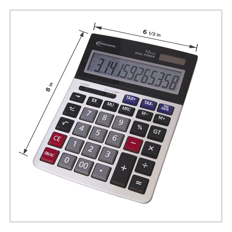 15975 Large Display Calculator, 12-Digit LCD 6