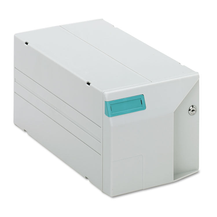 Cd/dvd Storage Drawer, Holds 150 Discs, Light Gray 4