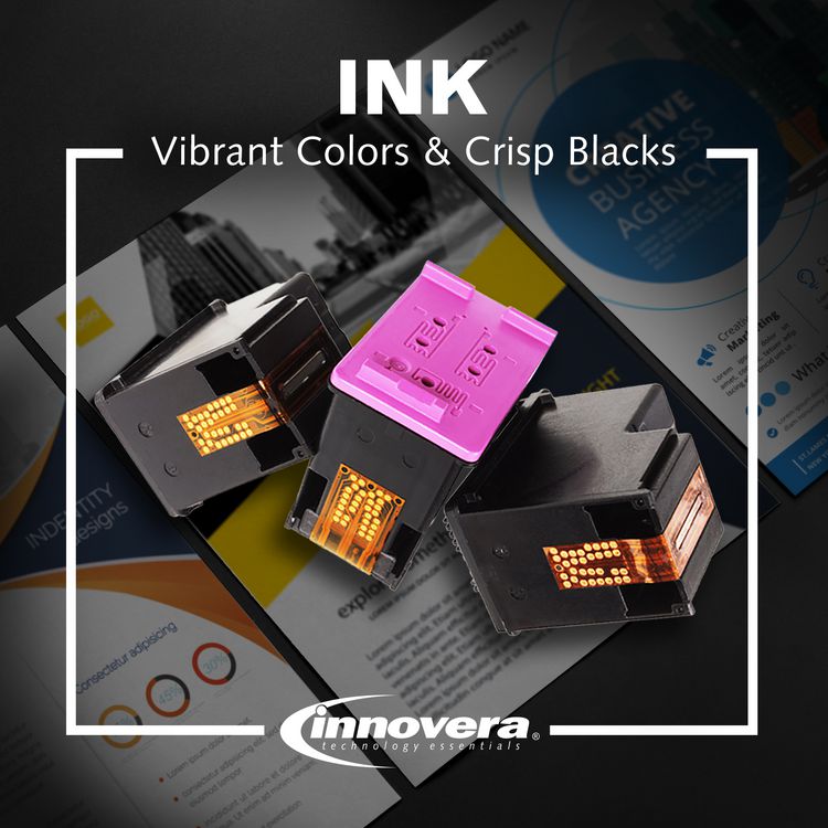 Remanufactured Black High-Yield Ink, Replacement for 910XL (3YL65AN), 825 Page-Yield 3