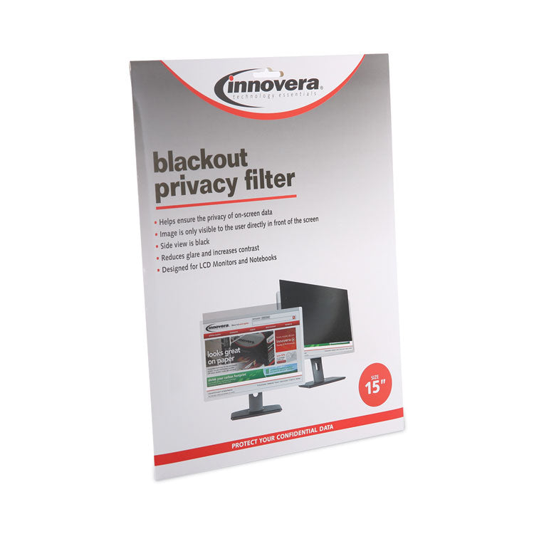 Blackout Privacy Filter for 15" Flat Panel Monitor/Laptop 2