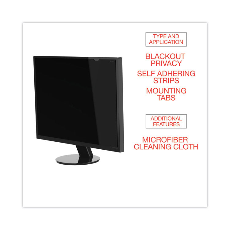 Blackout Privacy Filter for 15" Flat Panel Monitor/Laptop 6