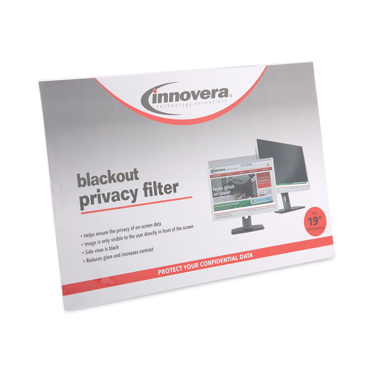 Blackout Privacy Filter for 19" Widescreen Flat Panel Monitor, 16:10 Aspect Ratio 2