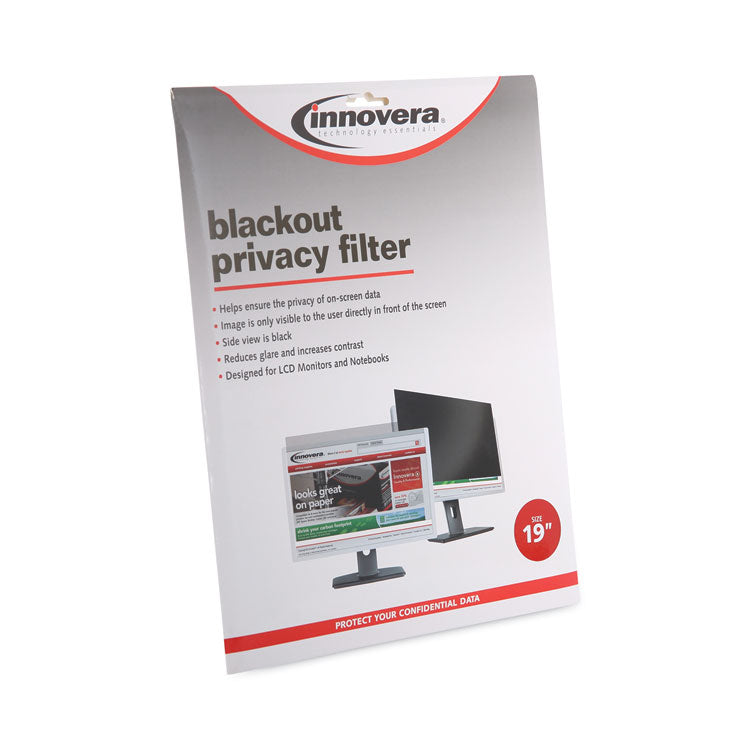 Blackout Privacy Filter for 19" Flat Panel Monitor 2