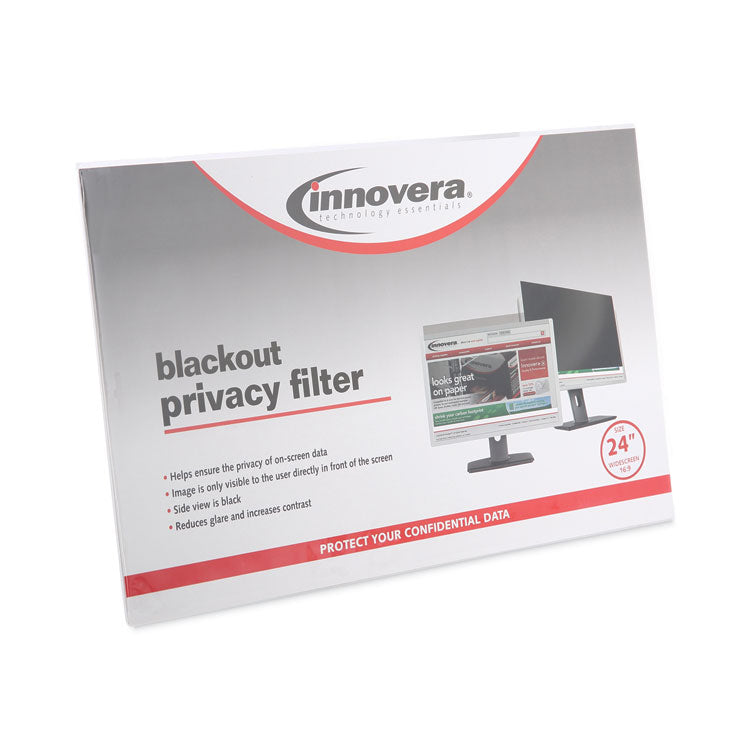 Blackout Privacy Filter for 24" Widescreen Flat Panel Monitor, 16:9 Aspect Ratio 2