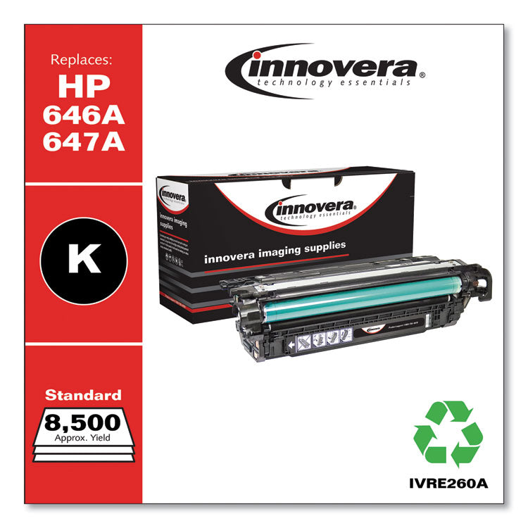 Remanufactured Black Toner, Replacement for 647A (CE260A), 8,500 Page-Yield 2