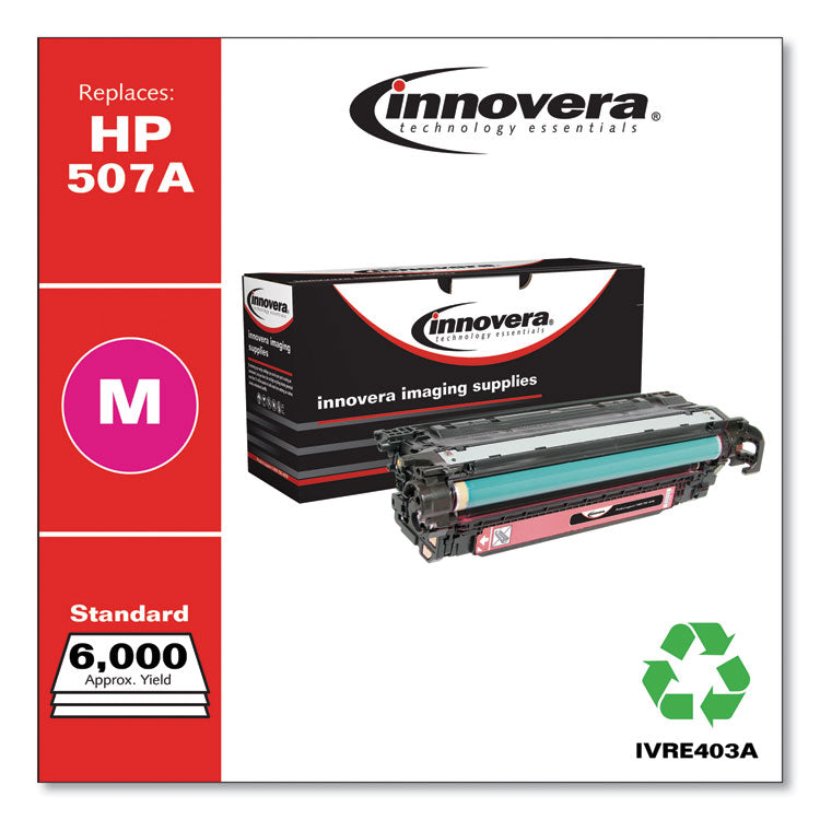 Remanufactured Magenta Toner, Replacement for 507A (CE403A), 6,000 Page-Yield 2