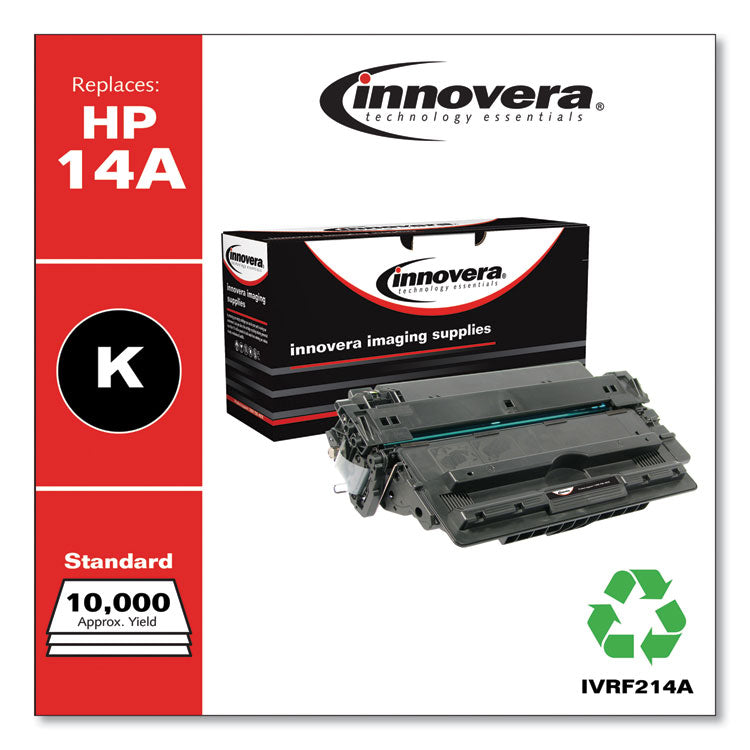 Remanufactured Black Toner, Replacement for 14A (CF214A), 10,000 Page-Yield 2